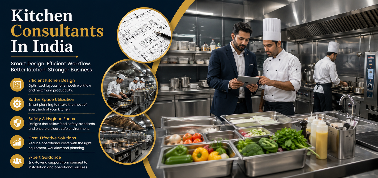 Kitchen Consultants in India: Building Efficient, Safe, and Profitable Commercial Kitchens